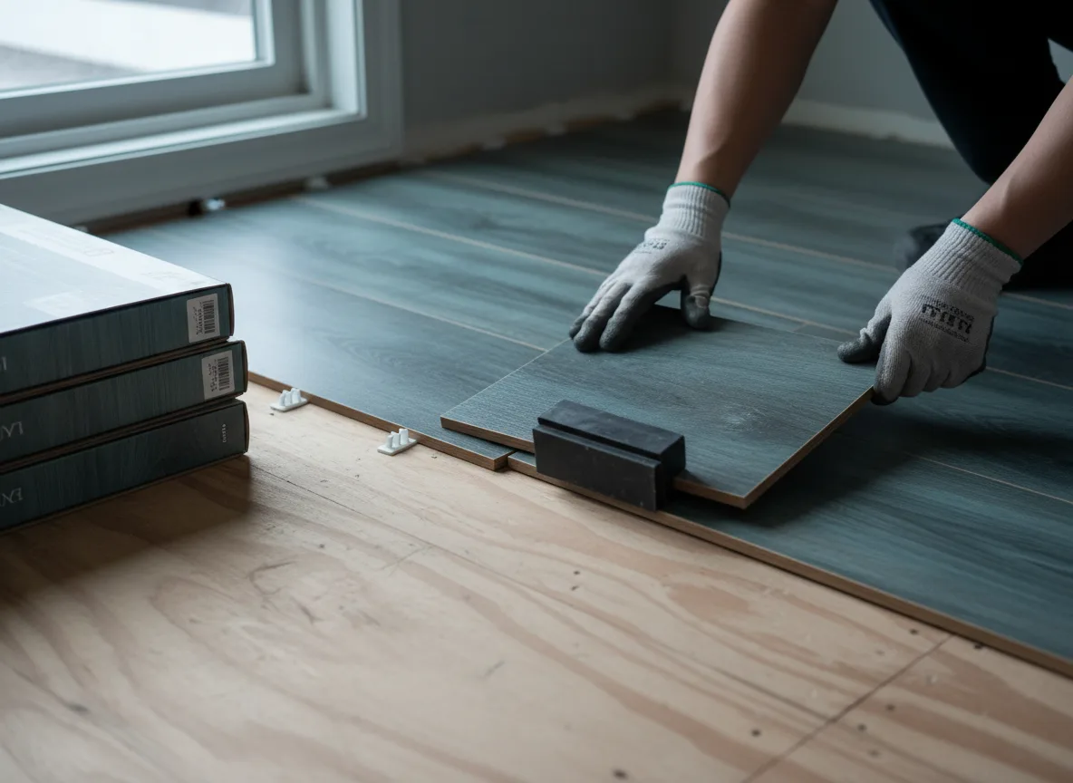 Luxury Vinyl Plank Installation company in Tribune, KS